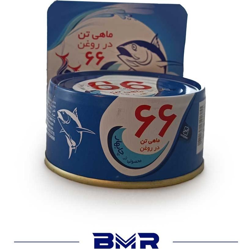 تن ماهی 66 کاوردار 180 گرمی