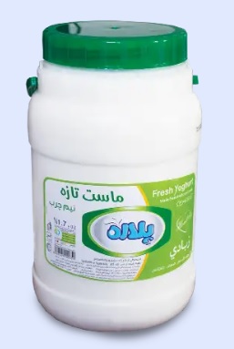 ماست پلاره  دبه2ک نیم چرب